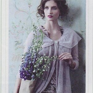 Guinevere Anthropologie Blush Pink Gorgeous Cardigan